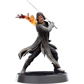 Estátua Aragorn Figures of Fandom - O Senhor dos Anéis - Lord of the Rings - Weta Workshop