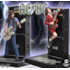 Estátua Conjunto Angus Young e Malcom Young - AC/DC - Rock Iconz Statue - Knucklebonz