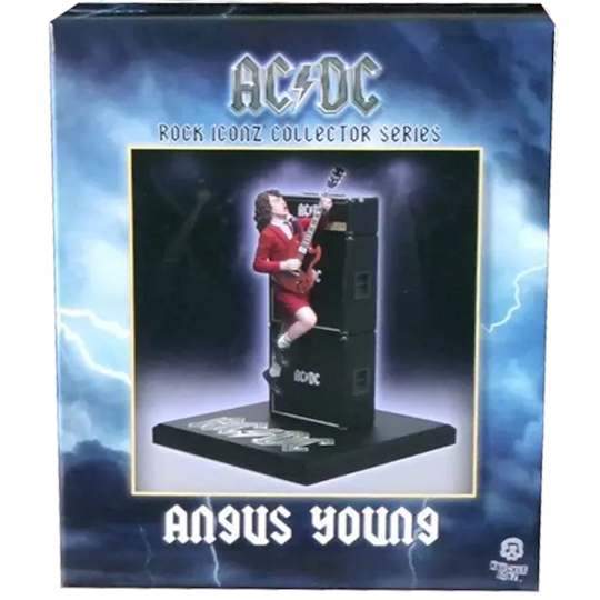 Estátua Conjunto Angus Young e Malcom Young - AC/DC - Rock Iconz Statue ...