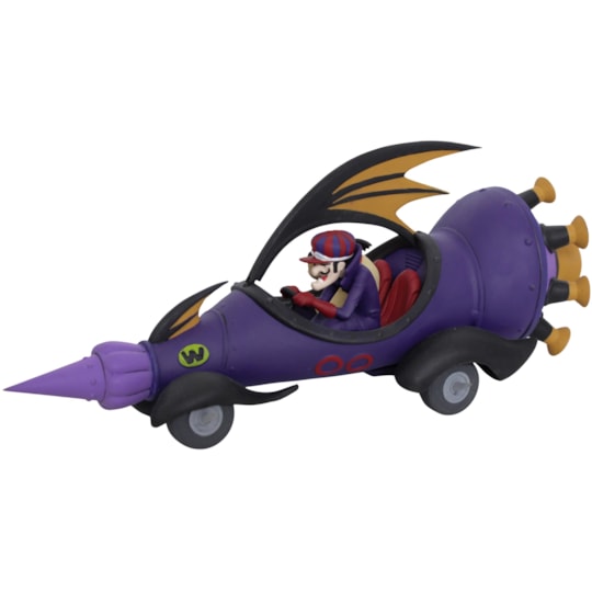 Estátua Dick Vigarista Escala 1/24 - Corrida Maluca Wacky Races - Splash Toys