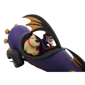 Estátua Dick Vigarista Escala 1/24 - Corrida Maluca Wacky Races - Splash Toys