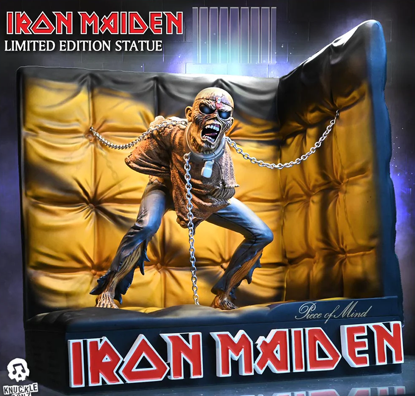 Estátua Eddie Piece of Mind - Iron Maiden - Rock Iconz