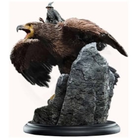 Estátua Gandalf the Grey On Gwaihir Miniature Statue WETA