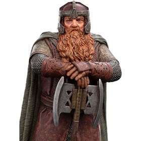 Estátua Gimli Son of Gloin Small Polystone - O Senhor dos Anéis - The Lord of the Rings - Weta Works