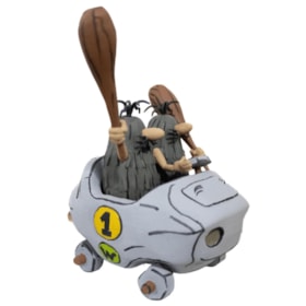 Estátua Irmãos Rocha Escala 1/24 - Corrida Maluca Wacky Races - Splash Toys
