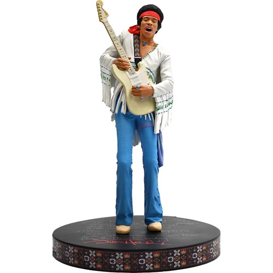 Estátua Jimi Hendrix III Knucklebonz - Rock Iconz Statue