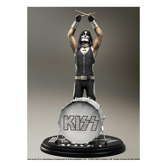 Estátua Kiss The Catman - Alive! KnuckleBonz - Rock Iconz Statue