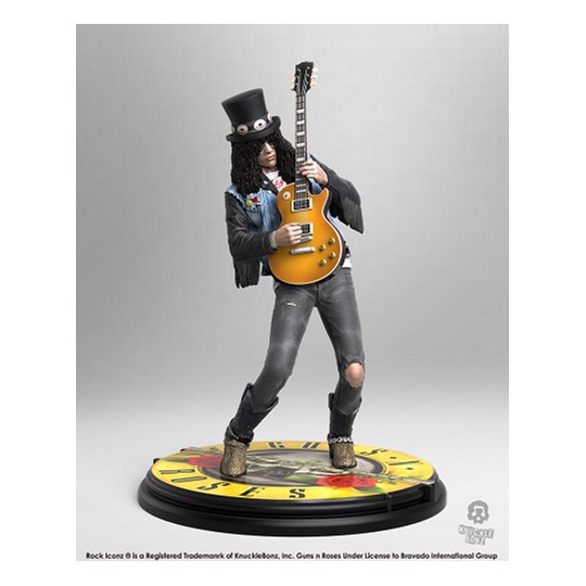 Estátua Slash KnuckleBonz - Guns N' Roses - Rock Iconz Statue