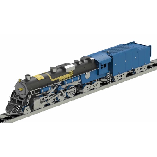 Expresso Polar Steel color electrical model constructor kit - Metal Time