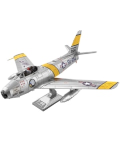 Produto F-86 Sabre Kit de Montar de Metal - Metal Earth - Fascinations