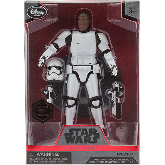 Finn Stormtrooper FN-2187 Die Cast Action Figure Elite Series Star Wars Disney Store