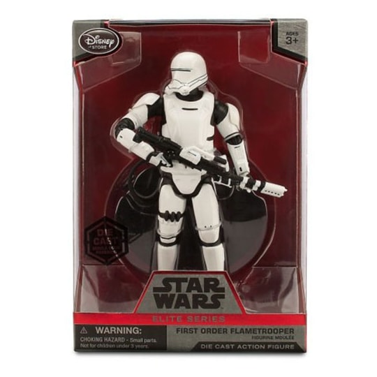 First Order Flametrooper Die Cast Action Figure Elite Series Star Wars Disney Store