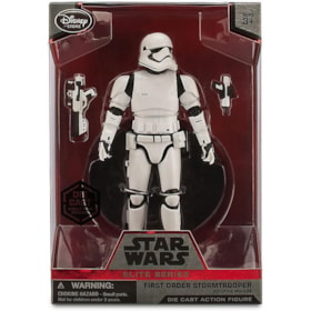 First Order Stormtrooper Die Cast Action Figure Elite Series Star Wars Disney Store