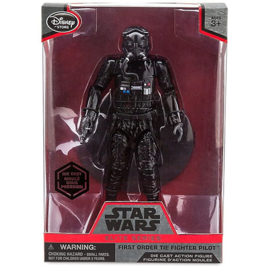 First Order Tie Fighter Pilot Die Cast Action Figure Elite Series Star Wars Disney Store