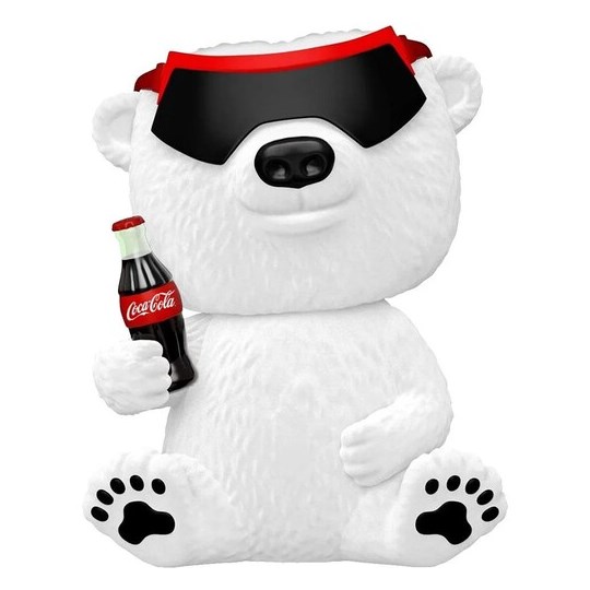 Funko Pop 90s Coca-Cola Polar Bear #158 - Flocked Special Edition - Coca-Cola