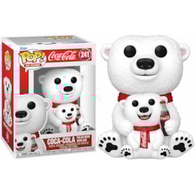 Funko Pop Ad Icons Coca-Cola Polar Bear with Cub #241 - Urso