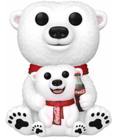 Produto Funko Pop Ad Icons Coca-Cola Polar Bear with Cub #241 - Urso