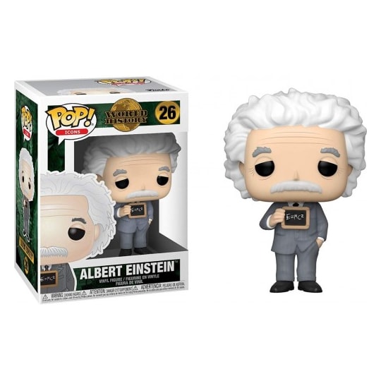 Funko Pop Albert Einstein #26 - Pop Icons! World History