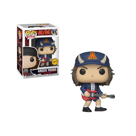 Funko Pop Angus Young Chase Edition #91 - AC DC Pop! Rocks