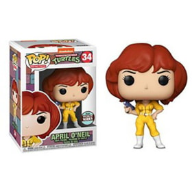 Funko Pop April O'Neil Specialty Series #34 - Teenage Mutant Ninja Turtles - Tartarugas Ninjas