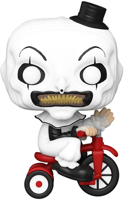 Funko Pop Art the Clown with Bike #1591 - Terrifier - Geek Fanaticos