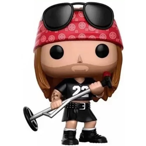 Funko Pop Axl Rose #50 - Guns N Roses - Pop Rocks! - Geek Fanaticos