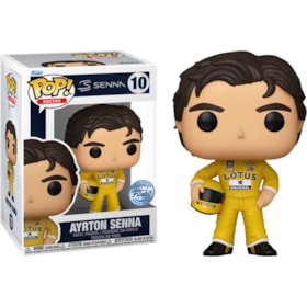 Funko Pop Ayrton Senna #10 - Fórmula 1 - Lotus