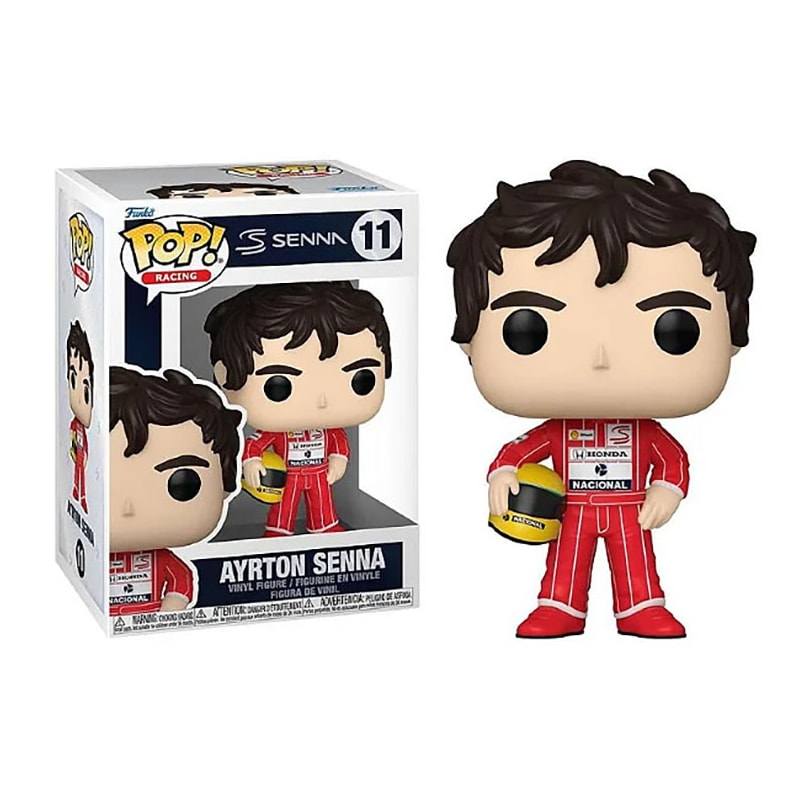 Funko Pop! Racing Senna Ayrton Senna 11 Original Colecionavel - Moça do Funko Pop! Racing Senna Ayrton Senna 11 Original Colecionavel - Moça do