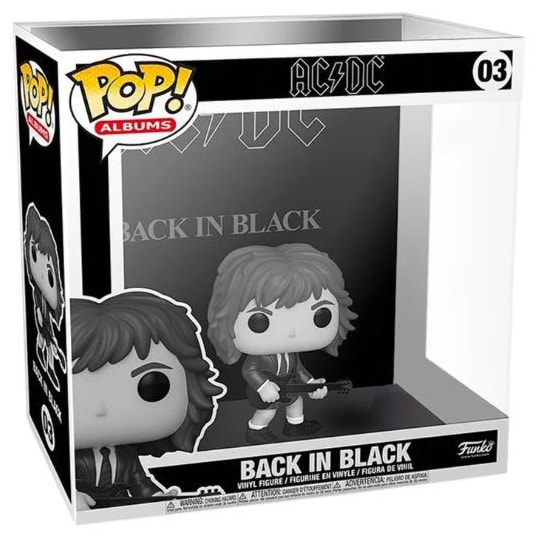 Funko Pop Back in Black - Angus Young #03 - AC/DC - Pop Albuns