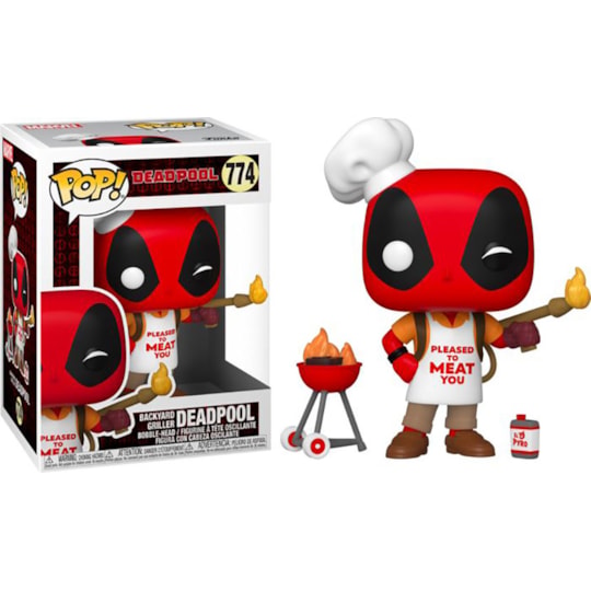 Funko Pop Backyard Griller Deadpool #774 - Deadpool 30th Anniversary - Marvel