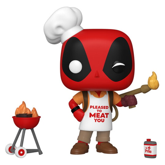 Funko Pop Backyard Griller Deadpool #774 - Deadpool 30th Anniversary - Marvel