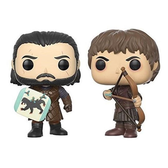 Funko Pop Batalha Dos Bastardos Jon Snow e Ransay Bolton - 2- Pack -  Game Of Thrones