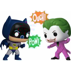 Funko Pop Batman & The Joker 1966 2-Pack Special Edition - 85th Anniversary - DC Comics