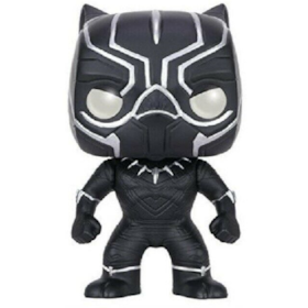 Funko Pop Black Panther #130 - Pantera Negra Guerra Civil - Marvel