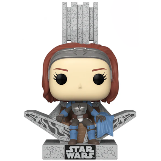 Funko Pop Bo-Katan Kryze on the throne #669 - Mandalorian - Star Wars