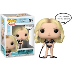 Funko Pop Britney Spears #495 Work B!tch Sayings - Pop Rocks!