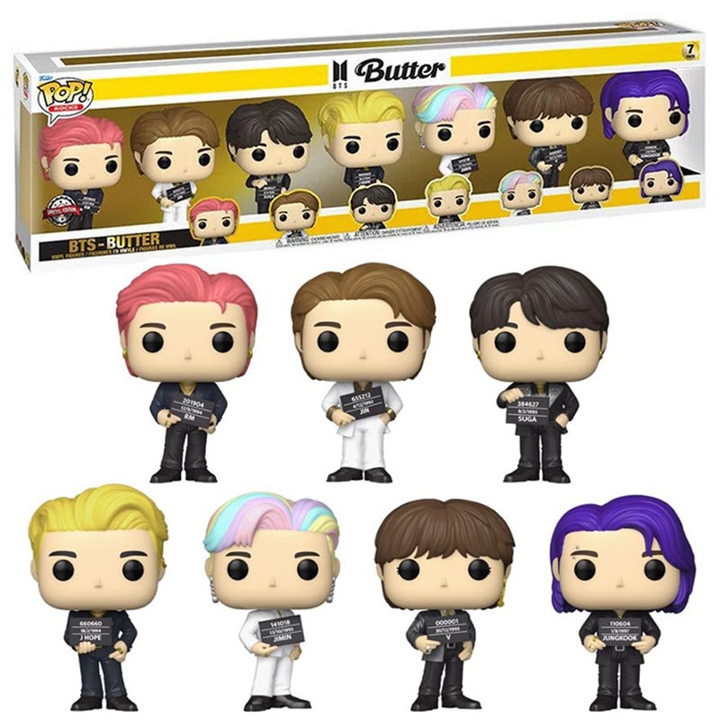 Funko Pop BTS #7-pack - BTS - Geek Fanaticos