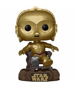 Produto Funko Pop C-3PO #609 - O Retorno de Jedi 40 anos - Star Wars