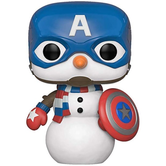 Funko Pop Cap Snowman #532 Holiday Captain America - Marvel