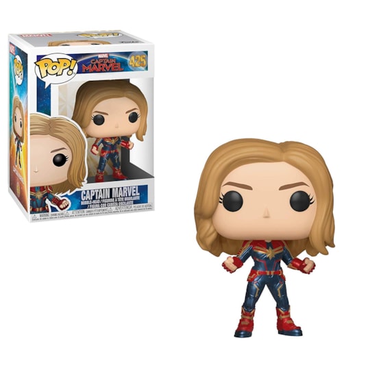 Funko Pop Capitã Marvel #425 - Captain Marvel - Marvel