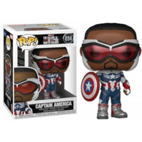 Funko Pop Captain America #814 - Falcão e o Soldado Invernal - Disney Plus