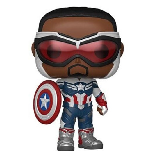 Funko Pop Captain America #814 - Falcão e o Soldado Invernal - Disney Plus