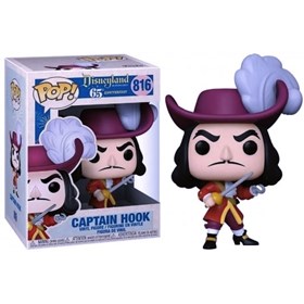 Funko Pop Captain Hook Capitão Gancho #816 - Disneyland 65th Anniversary - Disney