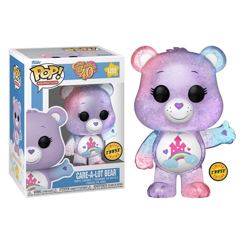 Funko Pop Care-A-Lot Bear Chase Edition #1205 - Care Bears - Ursinhos ...