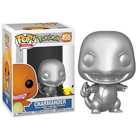 Funko Pop Charmander Silver #455 - Pokemon