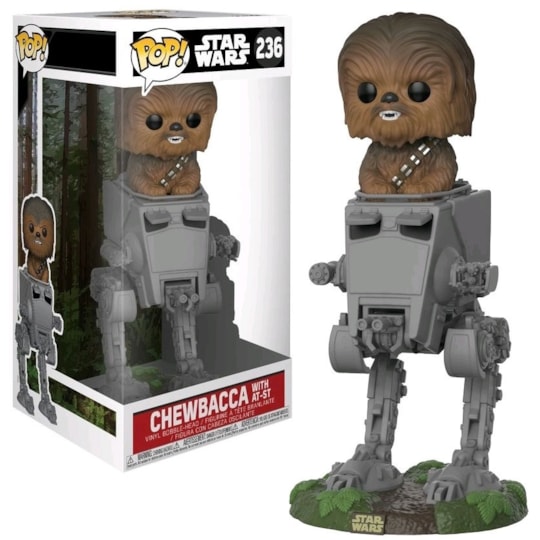 Funko Pop Chewbacca With At-St #236 - Pop Rides - Star Wars