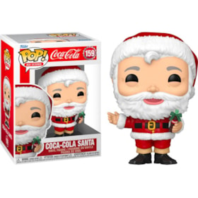 Funko Pop Coca-Cola Santa #159 - Santa Claus - Papai Noel