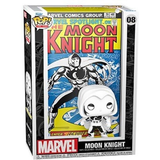 Funko Pop Comic Cover Moon Knight #08 - Moon Knight - Cavaleiro da Lua