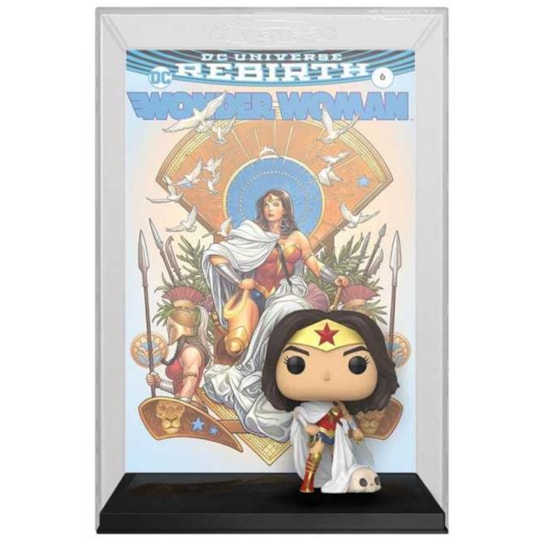 Funko Pop Comic Cover Wonder Woman Mulher-Maravilha #03 - Rebirth - DC Comics
