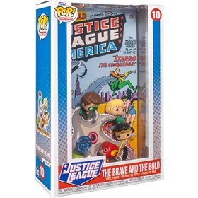 Funko Pop Comic Covers The Brave and the Bold #10 - Justice League - DC Comics